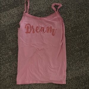 Kids Pink 'Dream' Pajama Set